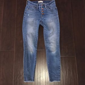 Madewell 9” high riser skinny skinny jeans